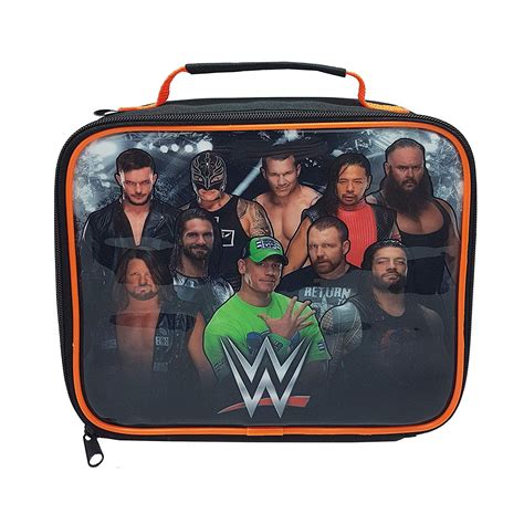 wwe pack lunch bag